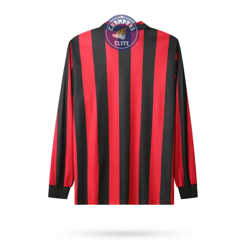 AC Milan 1988/89 Domicile à manches longues - Image 5