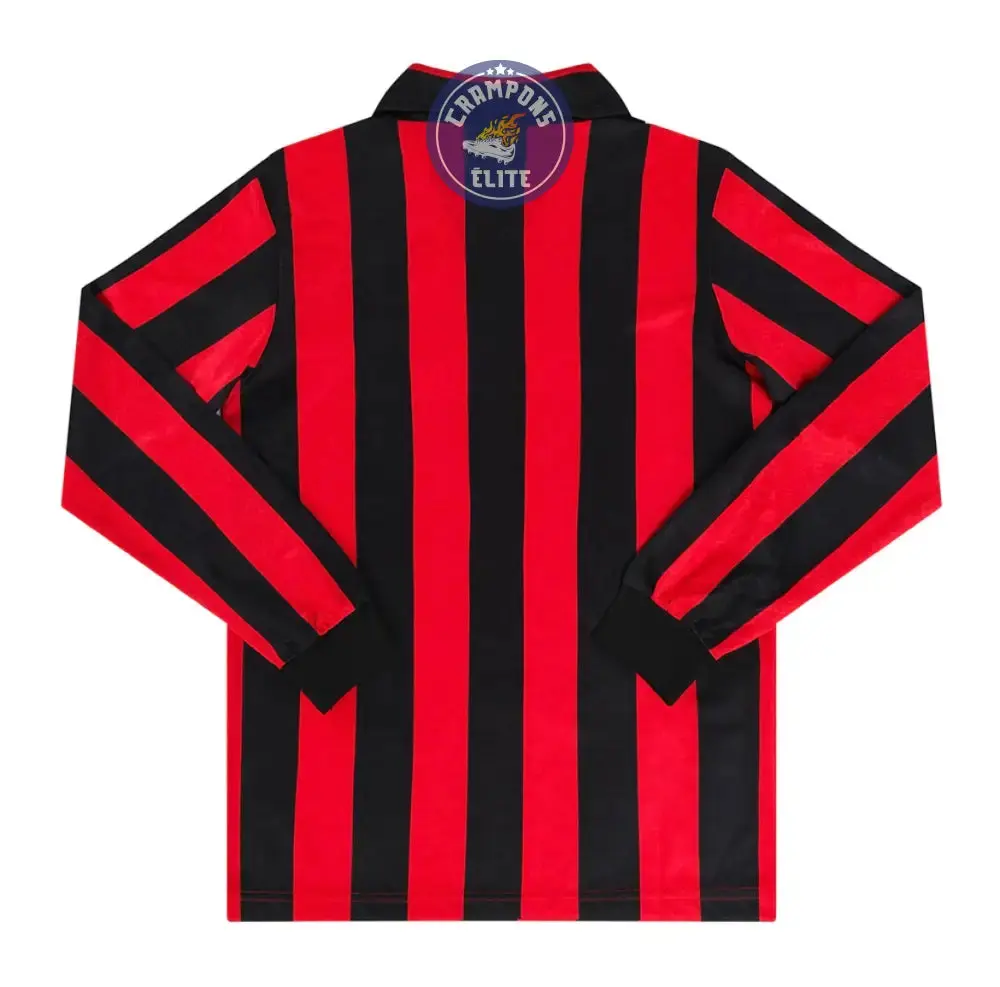 AC Milan 1989/90 Domicile à manches longues - Image 6