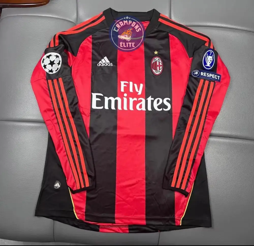 AC Milan 2010/11 Domicile à manches longues
