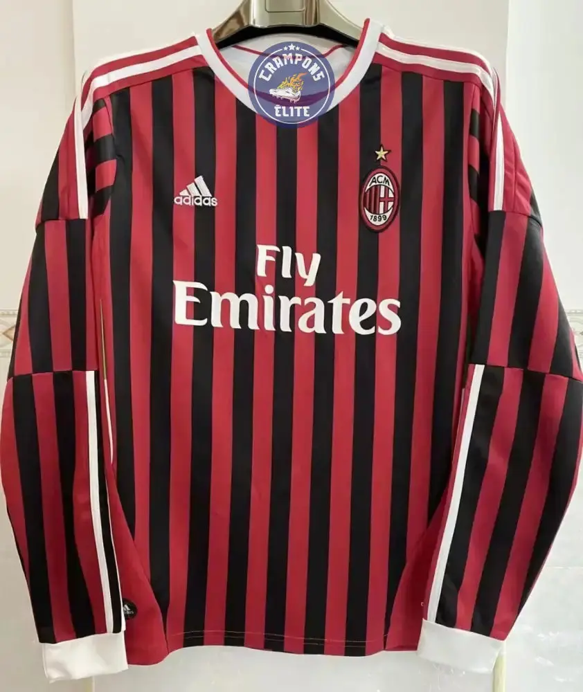 AC Milan 2011/12 Domicile à manches longues