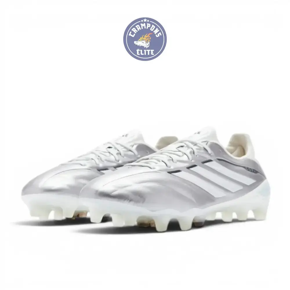Adidas Copa Pure 4 Elite FG Ice Cold Precision - Taupe Metallic/Argenté/Argenté - Image 4