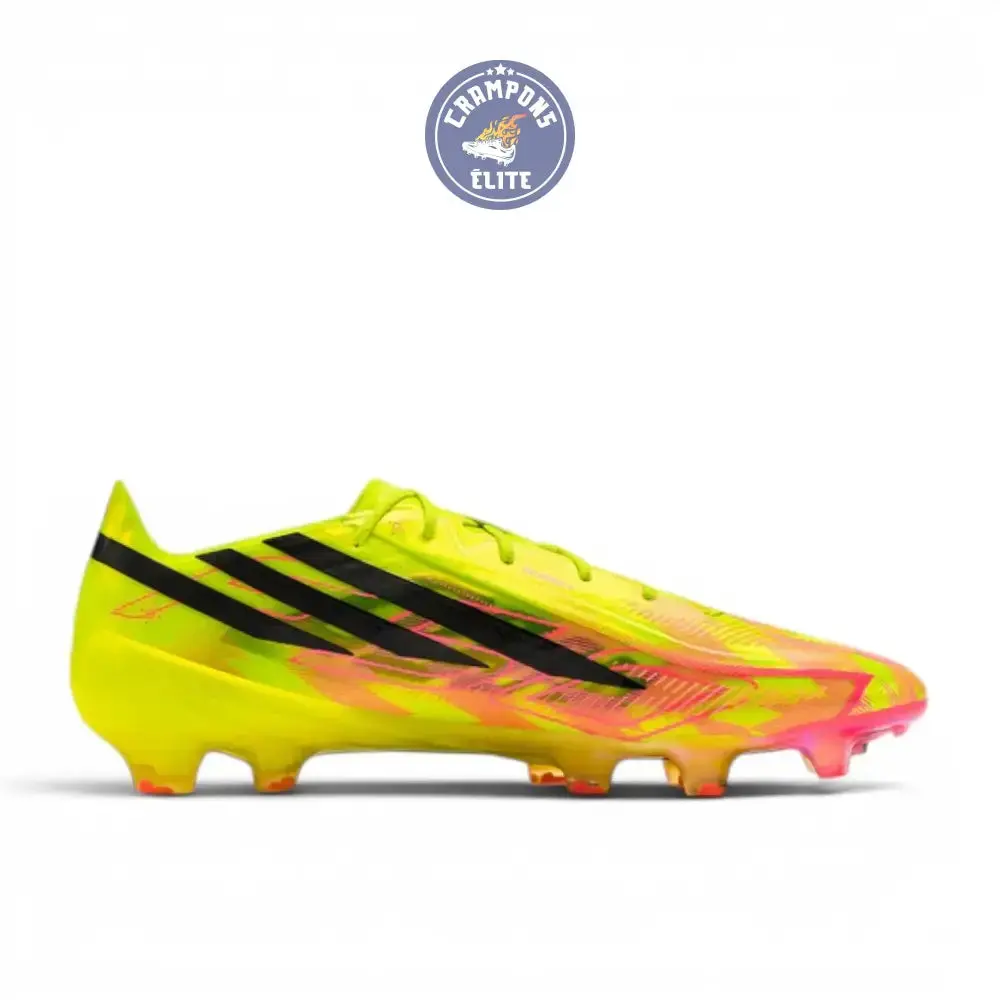 Adidas F50 Hyperfast Evo FG Too Light - Jaune/Noir/Solar Turquoise ÉDITION LIMITÉE - Image 3