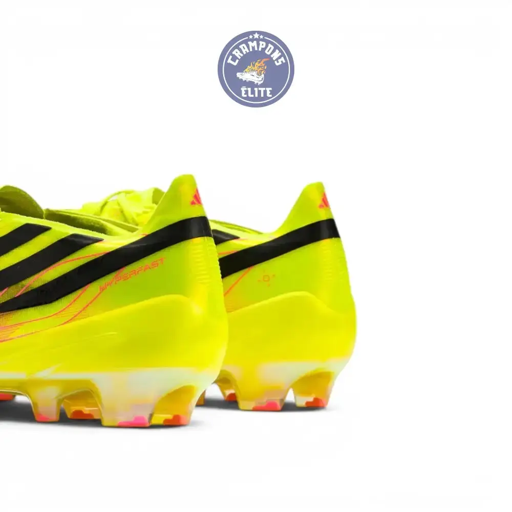 Adidas F50 Hyperfast Evo FG Too Light - Jaune/Noir/Solar Turquoise ÉDITION LIMITÉE - Image 6