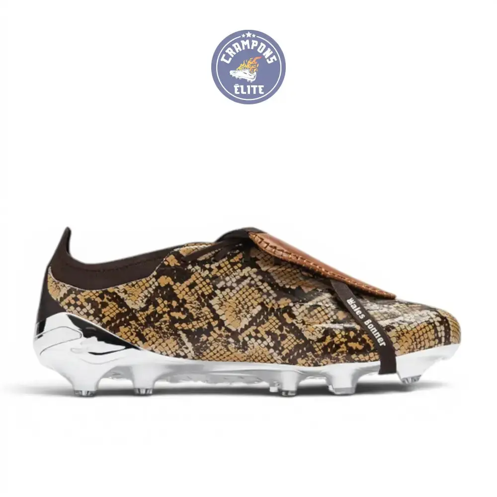Adidas Predator 26 Elite Fold-over Tongue FG Wales Bonner - Marron/Argenté ÉDITION LIMITÉE - Image 3
