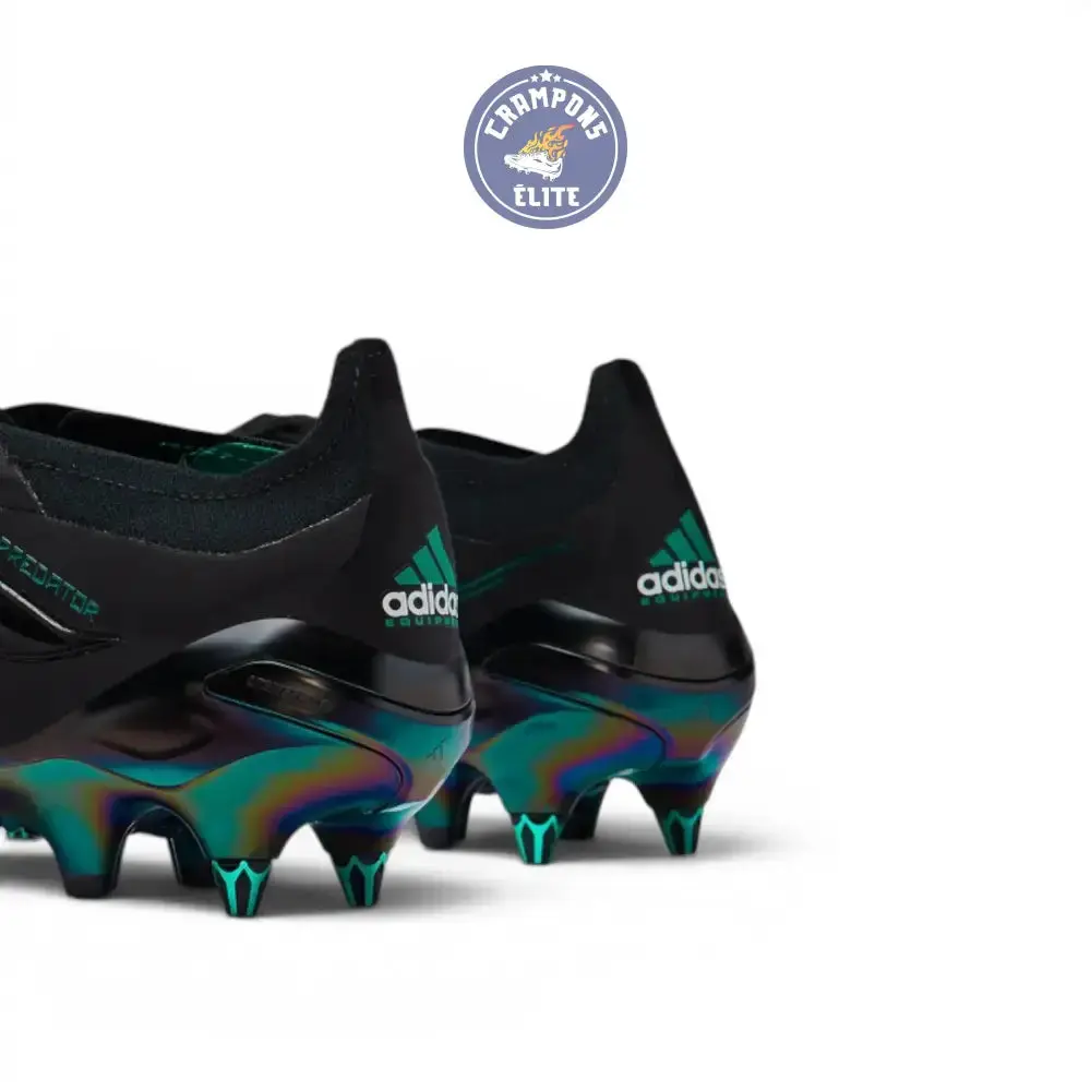 Adidas Predator 26 Elite Fold-over Tongue SG EQT - Noir/Vert ÉDITION LIMITÉE - Image 6