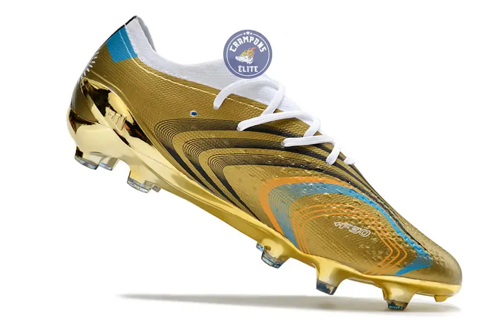 ADIDAS X SPEEDPORTAL MESSI .1 FG LEYENDA - DORÉ/BLANC/BLEU - Image 3