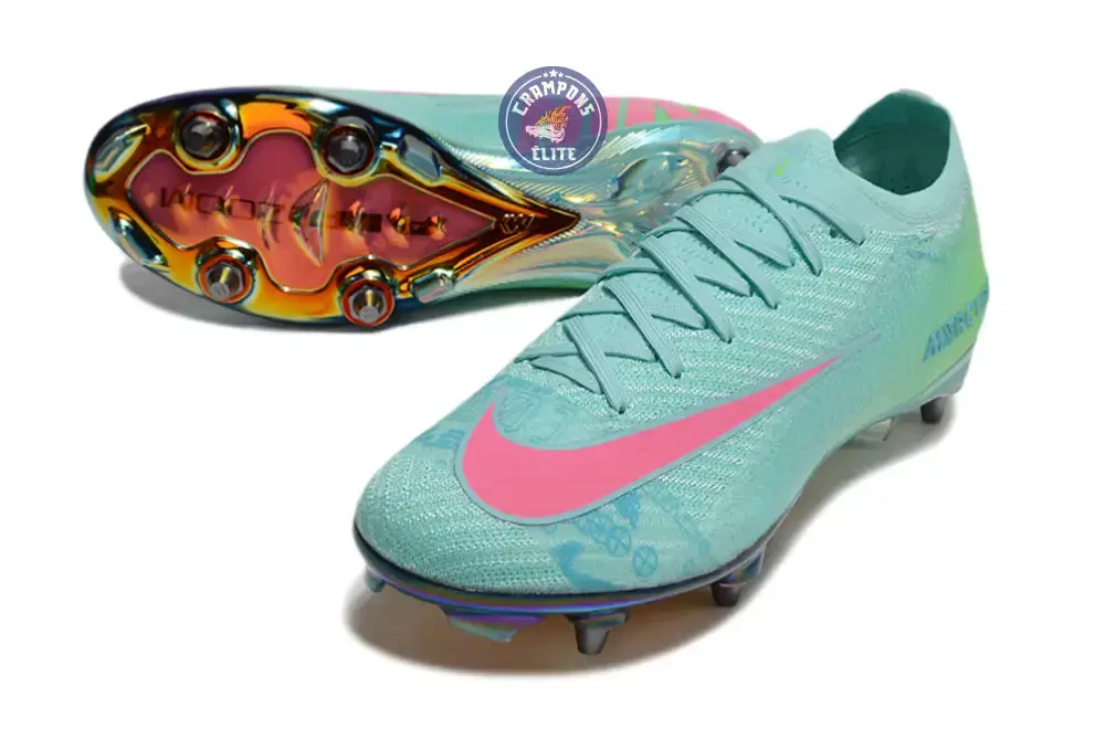 Air Zoom Mercurial 10 SG Cosmic Speed 2 - Turquoise/Noir ÉDITION LIMITÉE - Image 2