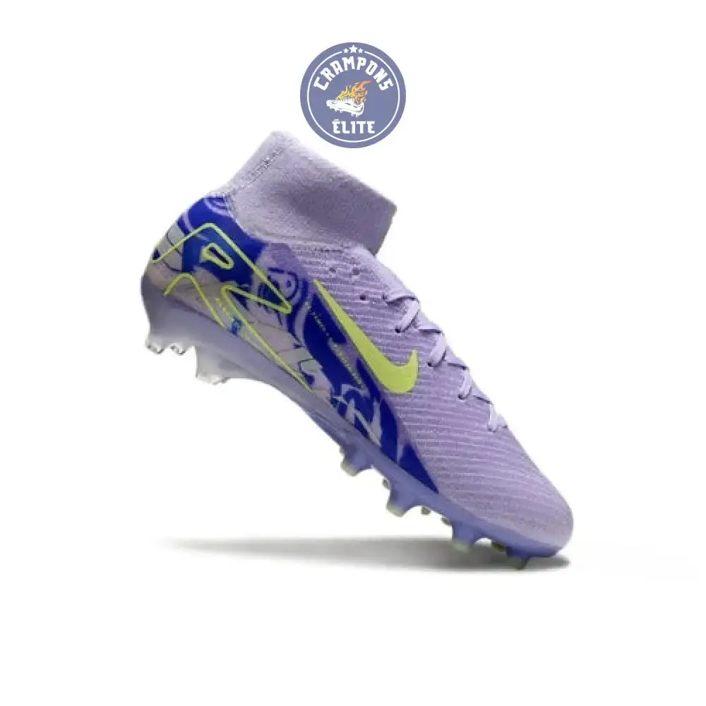 Air Zoom Mercurial Superfly 10 AG - Violet/Bleu/Vert - Image 4