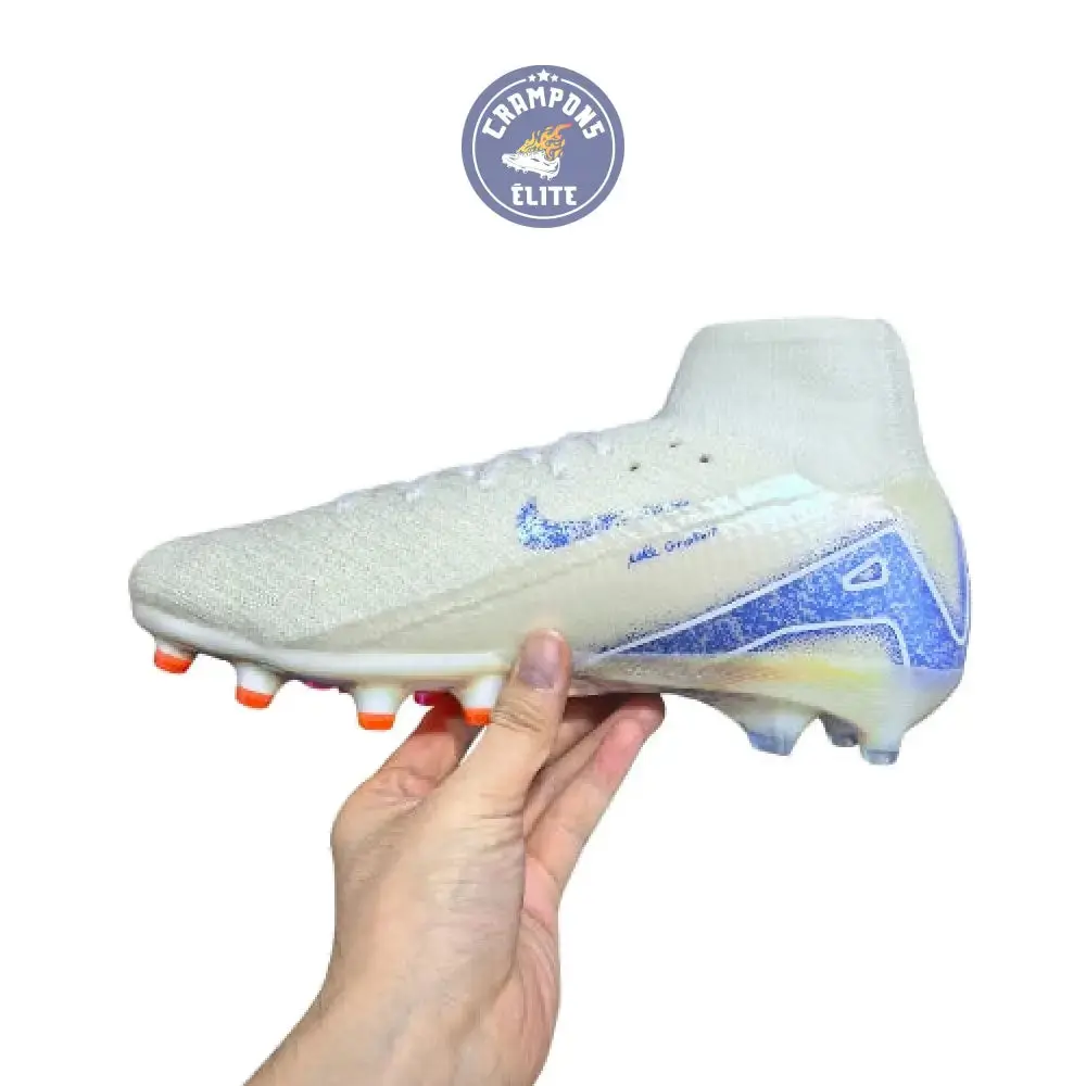 Air Zoom Mercurial Superfly 10 AG Blueprint - Blanc/Bleu - Image 2