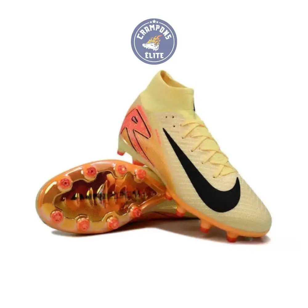 Air Zoom Mercurial Superfly 10 AG - Jaune/Rose/Noir - Image 2