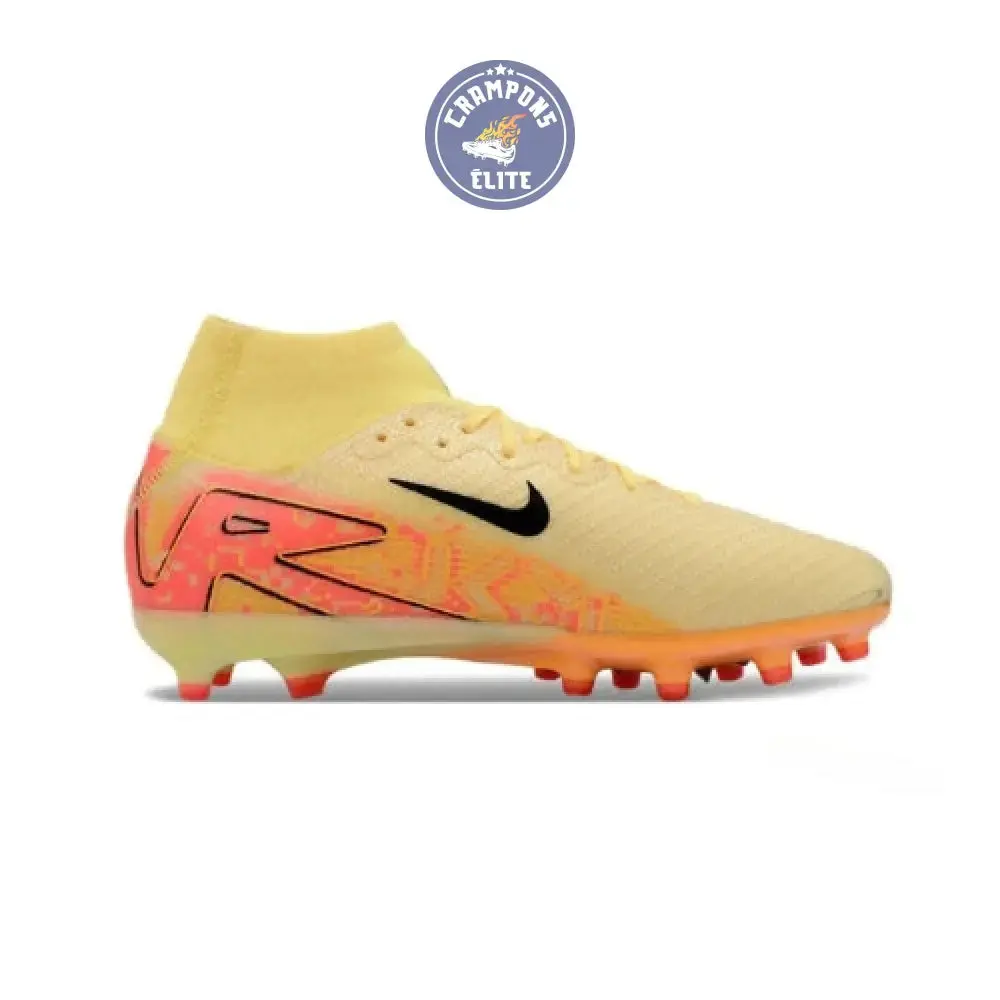 Air Zoom Mercurial Superfly 10 AG - Jaune/Rose/Noir - Image 3