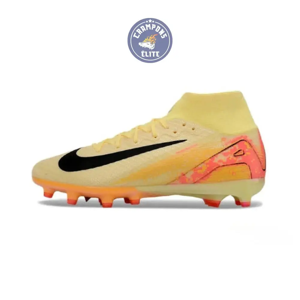 Air Zoom Mercurial Superfly 10 AG - Jaune/Rose/Noir - Image 4