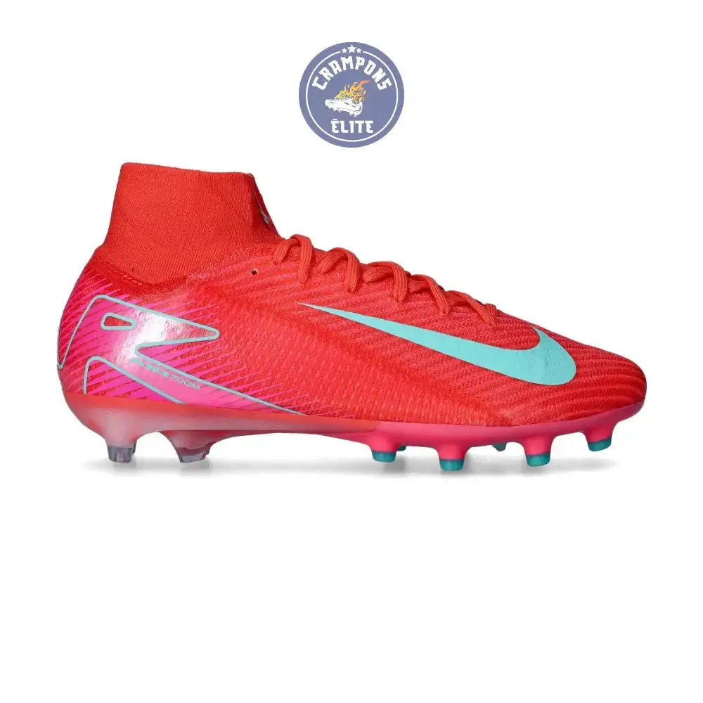 Air Zoom Mercurial Superfly 10 AG-PRO Mad Energy - Rouge/Vert - Image 2