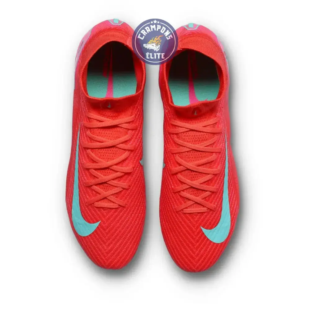 Air Zoom Mercurial Superfly 10 AG-PRO Mad Energy - Rouge/Vert - Image 6