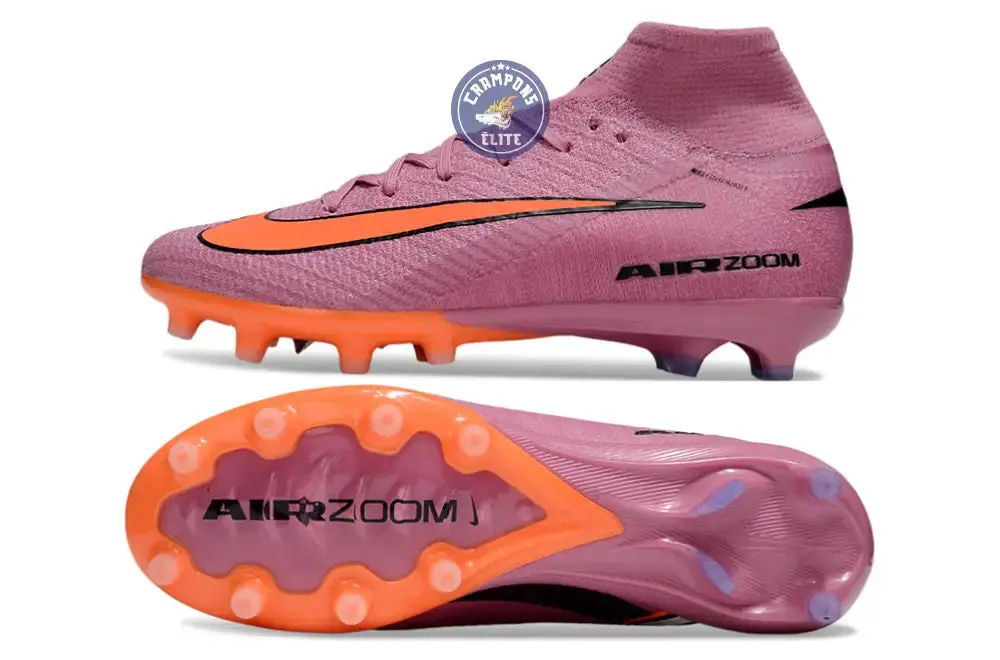 Air Zoom Mercurial Superfly 10 AG Scary Good - Magic Flamingo/Noir/Orange - Image 2
