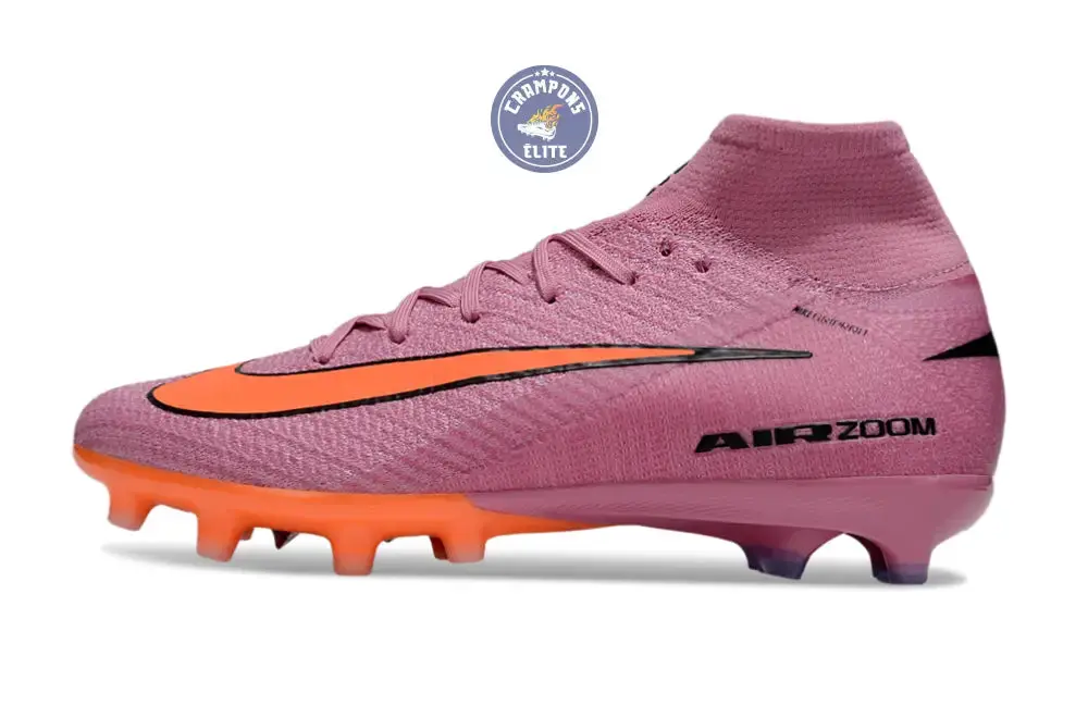Air Zoom Mercurial Superfly 10 AG Scary Good - Magic Flamingo/Noir/Orange - Image 5