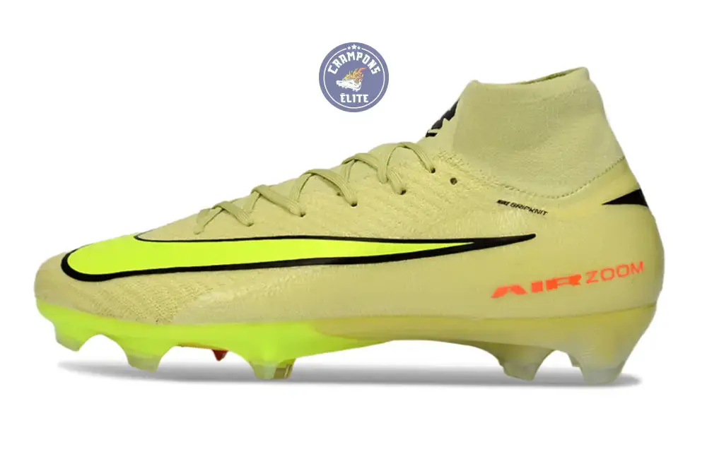 Air Zoom Mercurial Superfly 10 Elite FG - Jaune/Noir - Image 4