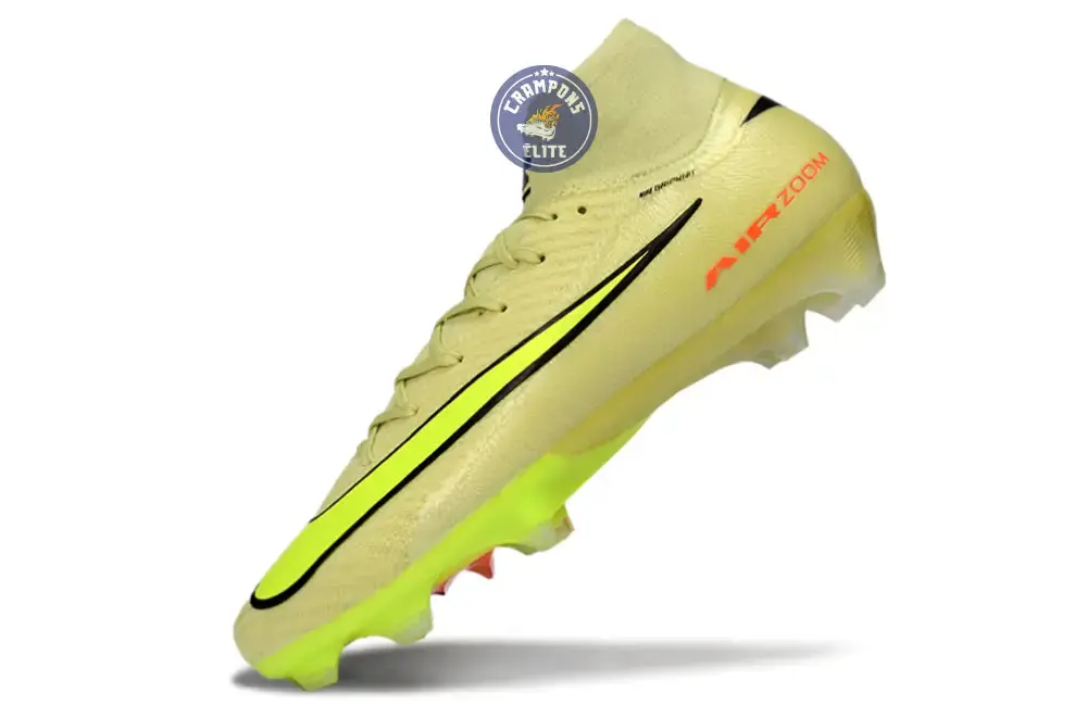 Air Zoom Mercurial Superfly 10 Elite FG - Jaune/Noir - Image 5