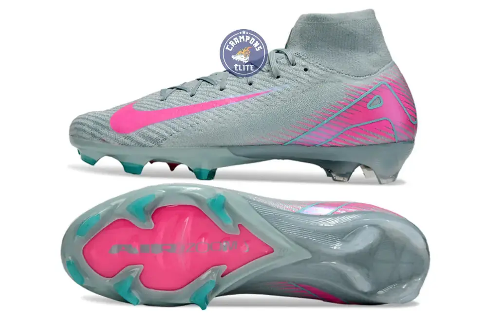 Air Zoom Mercurial Superfly 10 Elite FG Prism - Ocean Cube/Rose - Image 3
