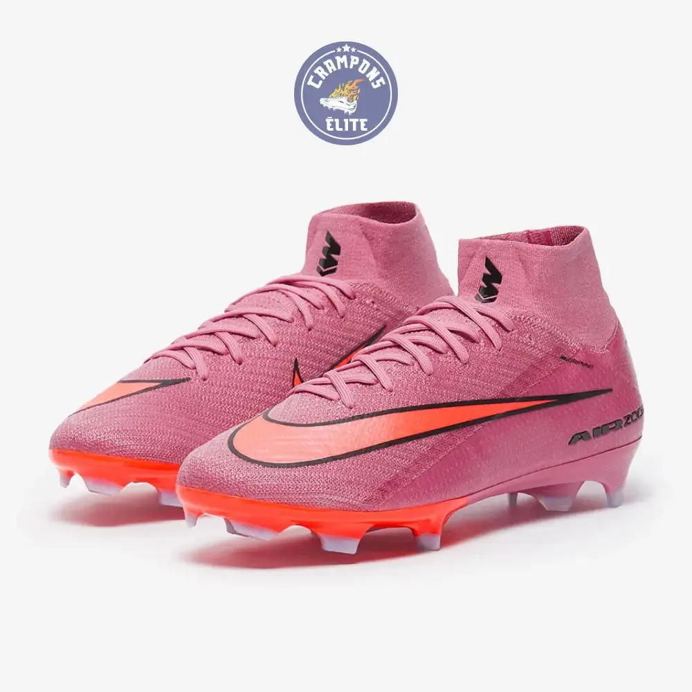 Air Zoom Mercurial Superfly 10 Elite FG Scary Good - Magic Flamingo/Noir/Orange