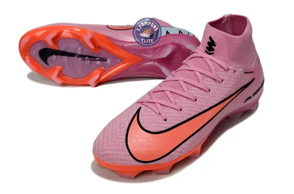 Air Zoom Mercurial Superfly 10 Elite FG Scary Good - Magic Flamingo/Noir/Orange - Image 3