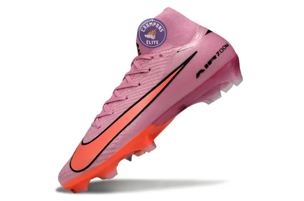 Air Zoom Mercurial Superfly 10 Elite FG Scary Good - Magic Flamingo/Noir/Orange - Image 7
