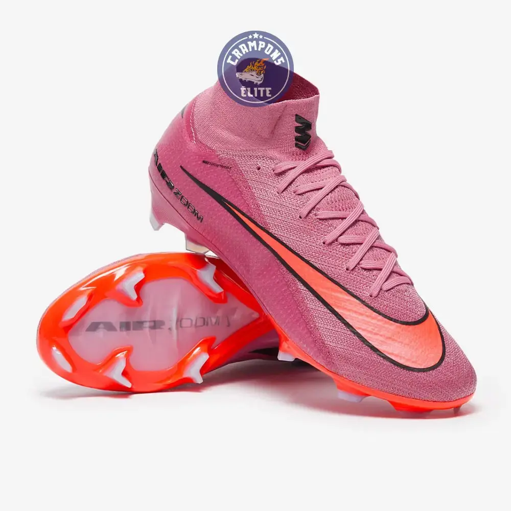Air Zoom Mercurial Superfly 10 Elite FG Scary Good - Magic Flamingo/Noir/Orange - Image 9