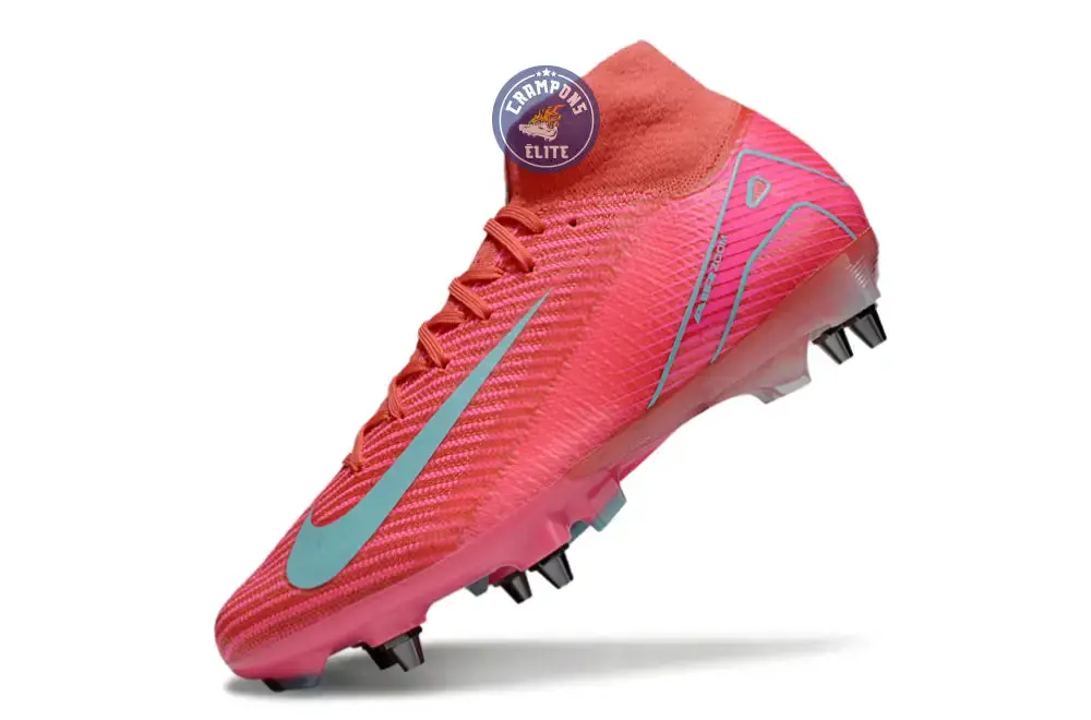Air Zoom Mercurial Superfly 10 SG-PRO Mad Energy - Rouge/Vert - Image 4