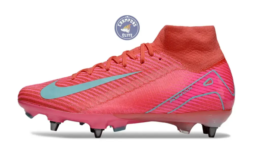 Air Zoom Mercurial Superfly 10 SG-PRO Mad Energy - Rouge/Vert - Image 5