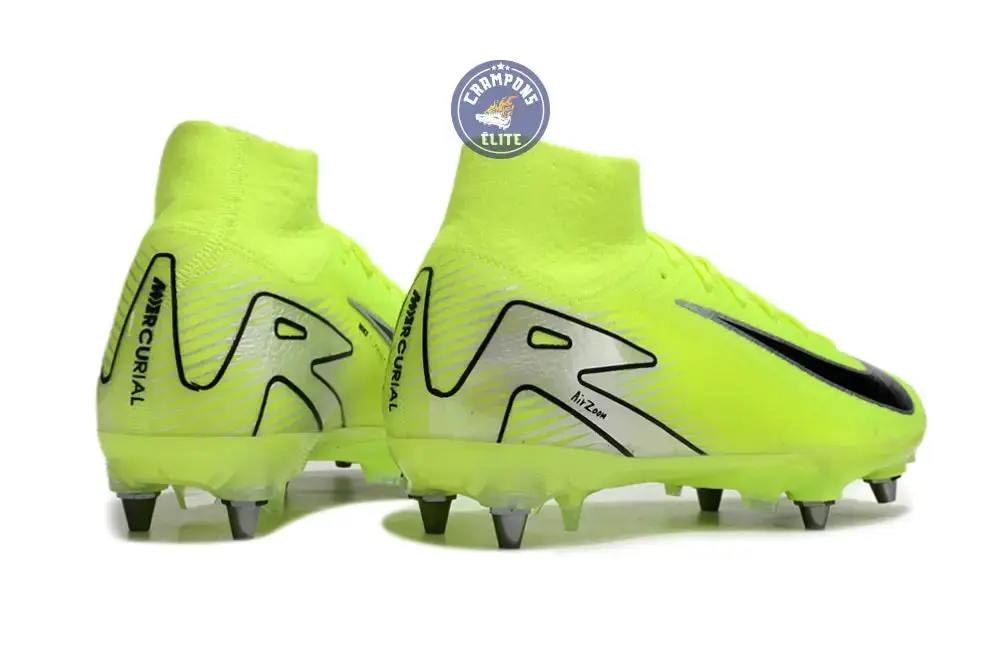 Air Zoom Mercurial Superfly 10 SG-PRO Mad Voltage - Jaune Fluo/Noir - Image 6