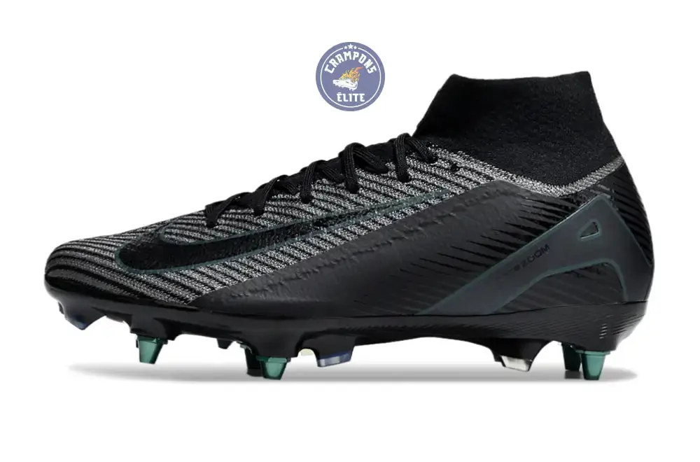 Air Zoom Mercurial Superfly 10 SG-PRO Shadow - Noir/Vert - Image 5