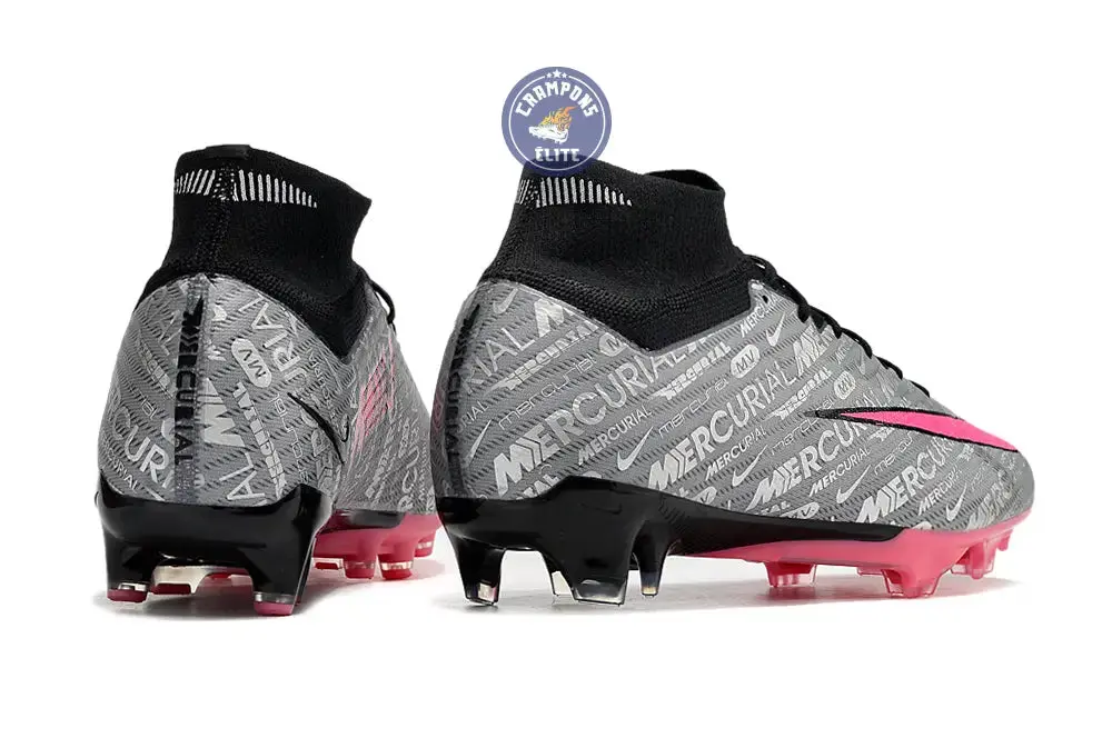 Air Zoom Mercurial Superfly 9 AG 25 - Argenté/Rose/Noir - Image 6
