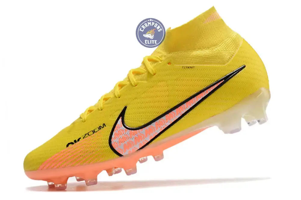 Air Zoom Mercurial Superfly 9 AG Lucent - Jaune/Crépuscule/Barely Grape - Image 4