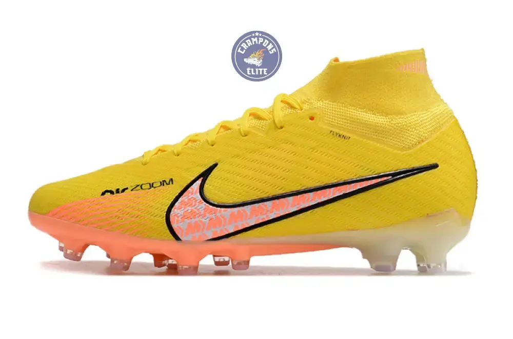 Air Zoom Mercurial Superfly 9 AG Lucent - Jaune/Crépuscule/Barely Grape - Image 5