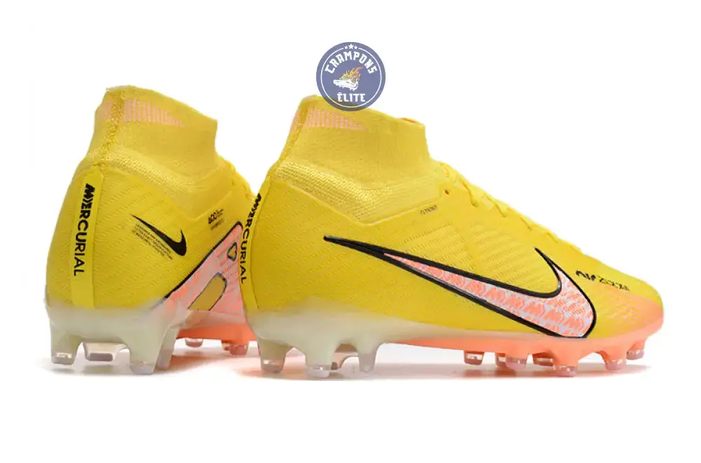 Air Zoom Mercurial Superfly 9 AG Lucent - Jaune/Crépuscule/Barely Grape - Image 6