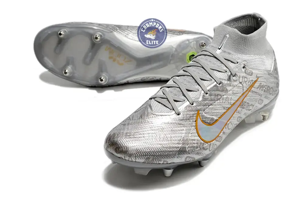 Air Zoom Mercurial Superfly 9 Anticlog 25 - Argenté/Gris/Doré - Image 2
