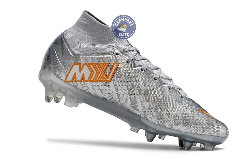 Air Zoom Mercurial Superfly 9 Anticlog SG - Argenté/Gris/Doré/Blanc - Image 3