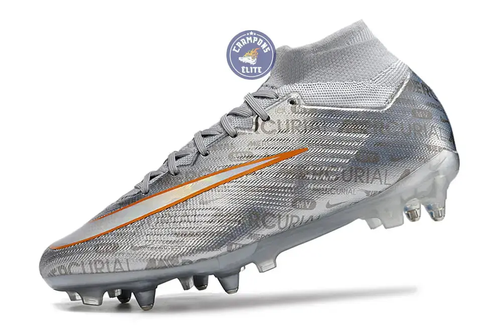 Air Zoom Mercurial Superfly 9 Anticlog SG - Argenté/Gris/Doré/Blanc - Image 4