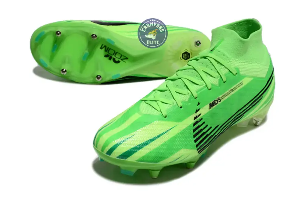 Air Zoom Mercurial Superfly 9 Anticlog SG Dream Speed 8 - Vert/Noir/Vert - Image 2