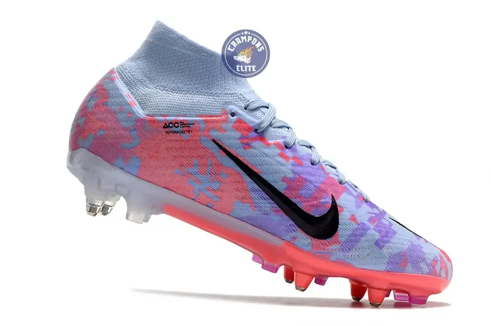 Air Zoom Mercurial Superfly 9 Anticlog SG-PRO Dream Speed 6 - Bleu/Noir/Rose - Image 3