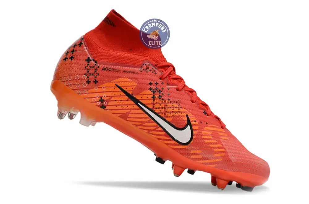 Air Zoom Mercurial Superfly 9 Anticlog SG-PRO Dream Speed 7 - Rouge Cramoisi/Blanc/Bright Mandarin - Image 3