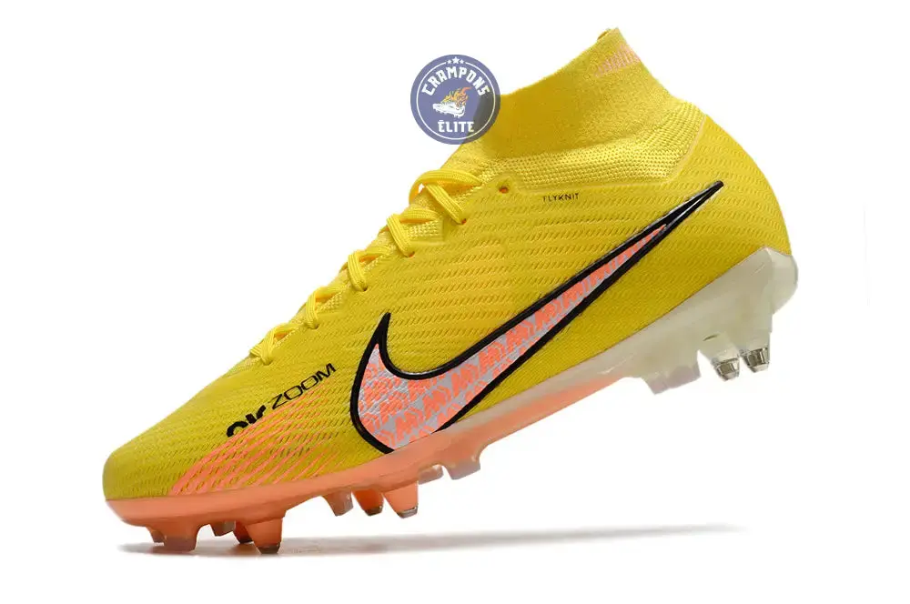 Air Zoom Mercurial Superfly 9 Anticlog SG-PRO Lucent - Jaune/Crépuscule/Doll - Image 4