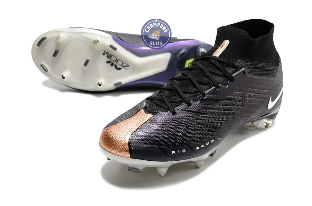 Air Zoom Mercurial Superfly 9 Anticlog SG Retro - Noir/Cuivre/Blanc ÉDITION LIMITÉE - Image 2