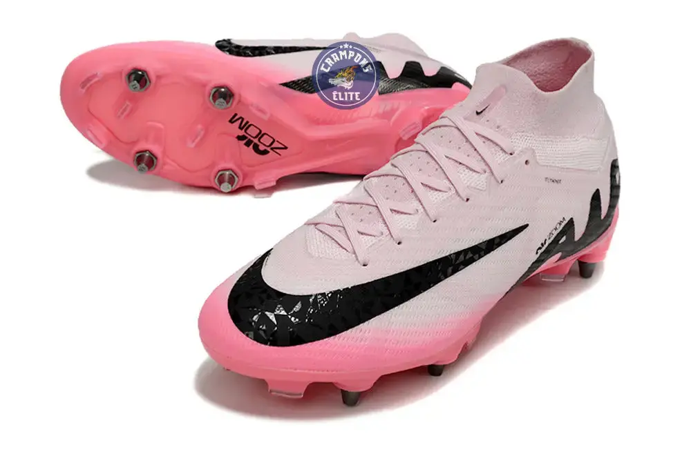 Air Zoom Mercurial Superfly 9 SG-PRO Mad Brilliance - Rose/Noir - Image 2