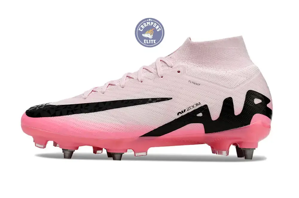 Air Zoom Mercurial Superfly 9 SG-PRO Mad Brilliance - Rose/Noir - Image 5