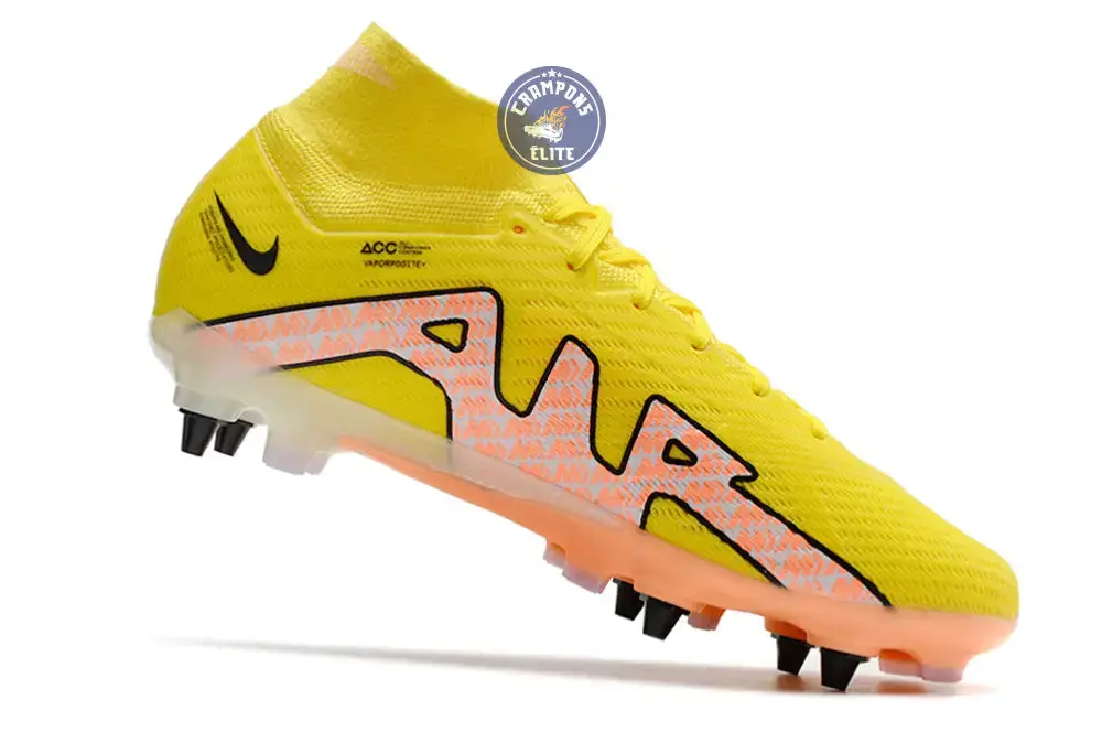 Air Zoom Mercurial Superfly 9 SG-PRO Lucent - Jaune/Crépuscule/Doll - Image 3