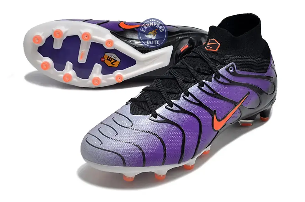 Air Zoom Mercurial Superfly 9 X Air Max Plus AG - Voltage Purple/Orange ÉDITION LIMITÉE - Image 2
