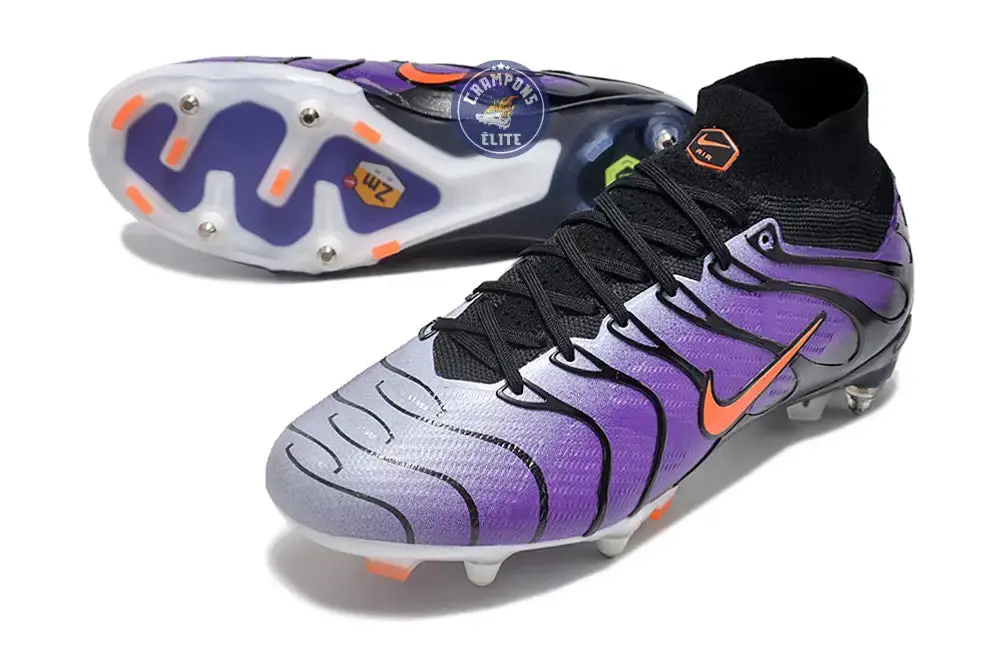 Air Zoom Mercurial Superfly 9 X Air Max Plus Anticlog SG - Voltage Purple/Orange ÉDITION LIMITÉE - Image 2