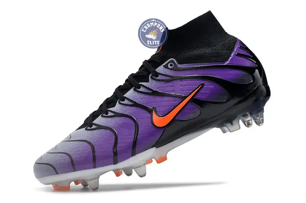 Air Zoom Mercurial Superfly 9 X Air Max Plus Anticlog SG - Voltage Purple/Orange ÉDITION LIMITÉE - Image 4