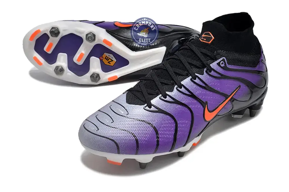 Air Zoom Mercurial Superfly 9 X Air Max Plus SG - Voltage Purple/Orange ÉDITION LIMITÉE - Image 2